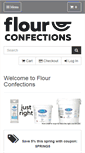 Mobile Screenshot of flourconfections.com